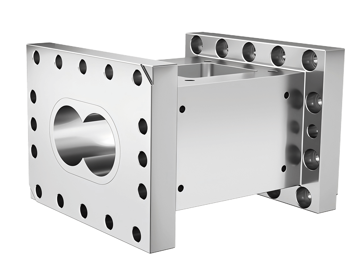 Extruder Open Screw Barrel