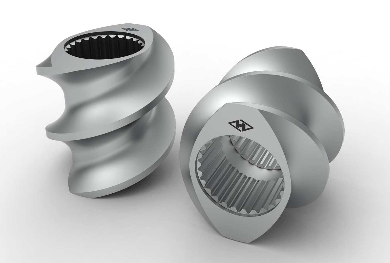 Two-fighted Screw Elements