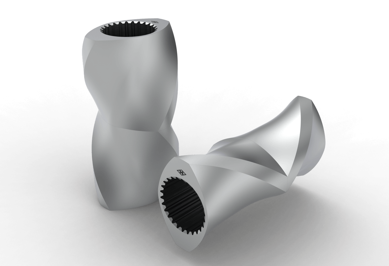Elongational Screw Elements